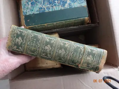 SIR WATER SCOTT: set books,9 volumes,#847 ,nice quality, 1800s?, View more