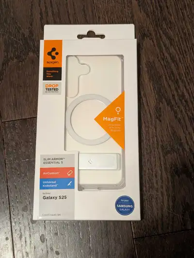 Spigen Galaxy S25 Magfit Clear Case, View more