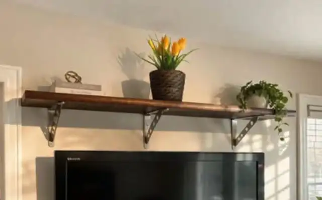 Solid Wood Wall Shelf (27 × 107 cm) in Other in Ottawa - Image 4