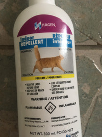 Cat repellant indoor (New) /  Répulsif intérieur pour Chat Neuf