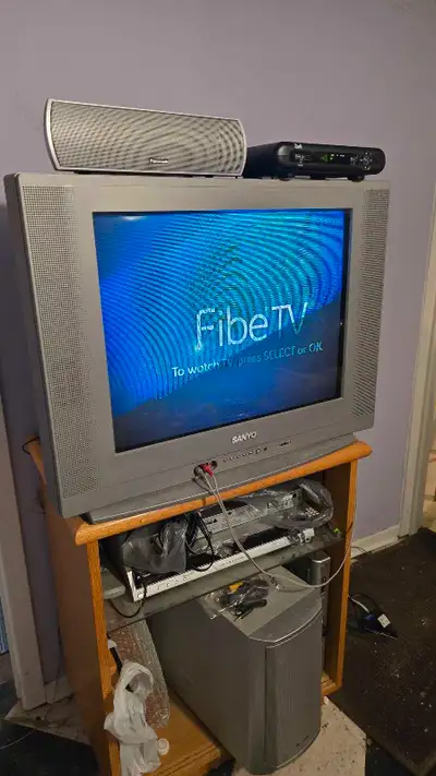 Selling this old Sanyo tv from the early 2000s. It is still in working order. Cash and pick up only.