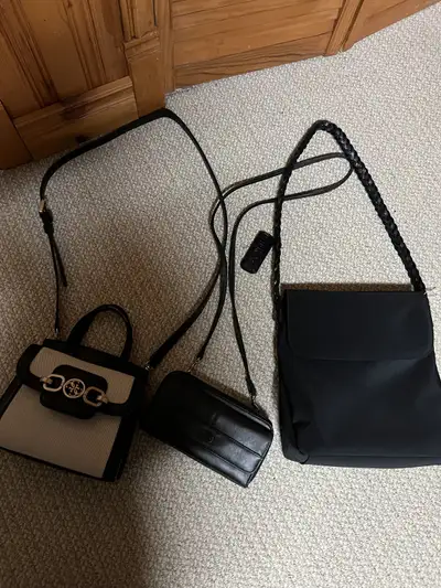 guess purse  with one  others bag, View more