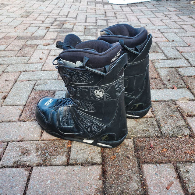 Head Snowboard Boots Size 12.5 mens in Snowboard in Barrie