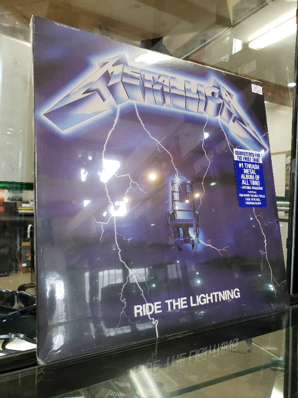 Vinyl - Metallica - Ride The Lightning (Sealed) in Arts & Collectibles in Summerside