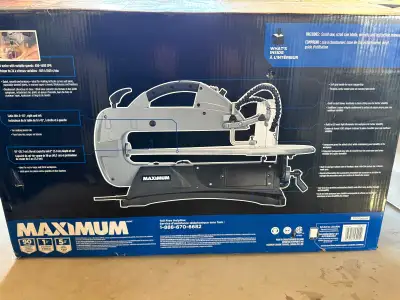 Maximum 18” Scroll Saw, View more