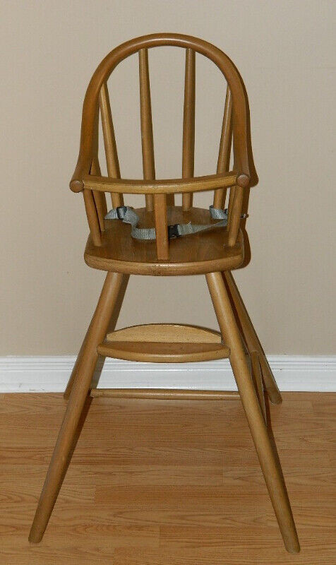 Wood Bear Chair Kids & Wooden Rolling cart 3 tier white in Other in Oshawa / Durham Region - Image 3