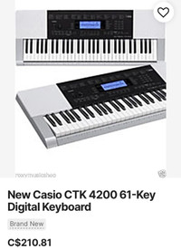 Two Digital keyboard’s 