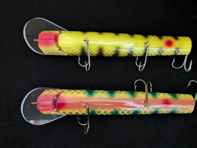 LOKE  LURES 10"  MAHOGANY LURES FOR MUSKY, MUSKIE AND PIKE in Fishing, Camping & Outdoors in Sarnia - Image 9