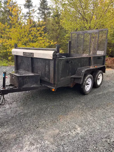 2006 Brimar dump no inspection, would need welding. Works good just getting a bigger one 3500 pound...