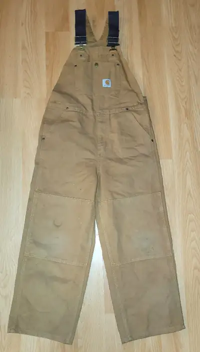 Youth Carhartt Size 10 / Toddlers polar king  carpenter pant, View more