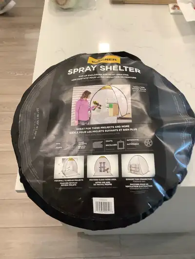 Wagner spray shelter. Slightly used
