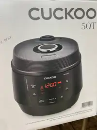 Cuckoo multi pressure cooker
