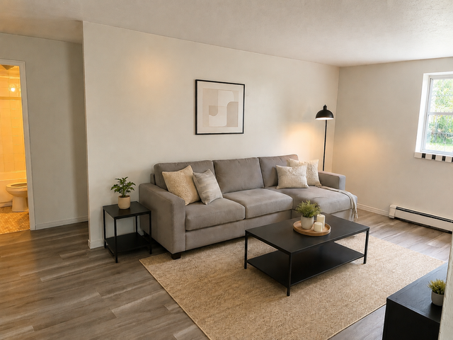 Bright 1 or 2 Bedroom Apartment for Rent