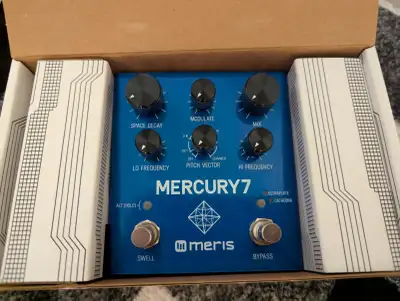 Meris Mercury7 Reverb Pedal, View more
