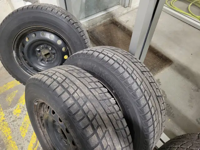 Yokohama Winter Tires with Rims for sale 215/70 R16 in Tires & Rims in Mississauga / Peel Region - Image 5