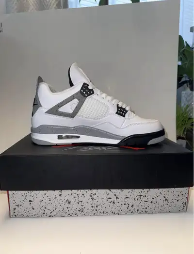Jordan 4 Retro White Cement , View more