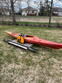 13 ft Necky Kayak with Carbon fiber paddle