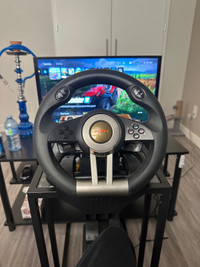 Steering wheel works for ps4-Xbox 1-pc 