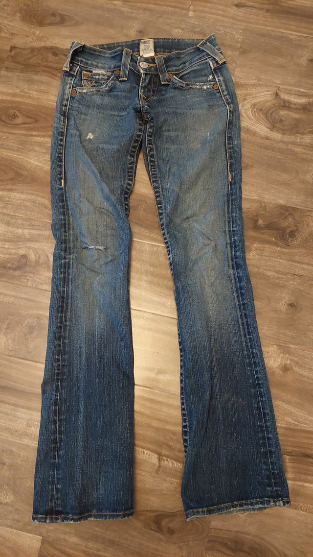 Woman's true Religion jeans 25 inch Waist in Women's - Bottoms in Saint John - Image 2