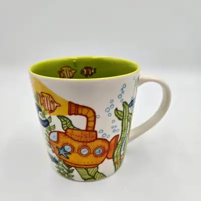 Starbucks Under The Sea Mug Cup New Bone China 2010 Submarine Wh, View more