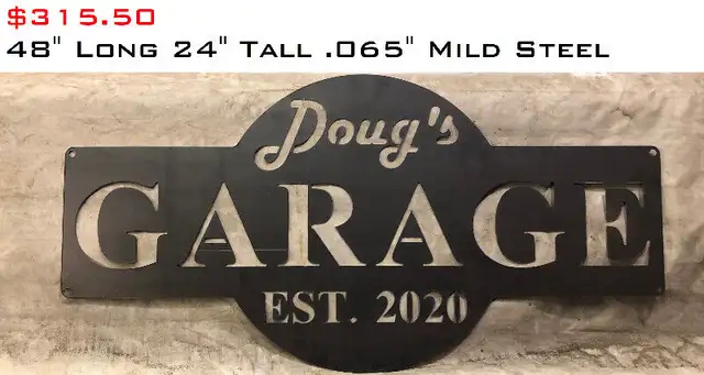 "Custom Metal" Signage in Outdoor Décor in Edmonton - Image 10