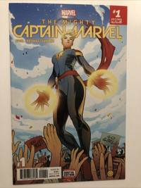 MARVEL COMICS THE MIGHTY CAPTAIN MARVEL #1 2017 now VF/NM.