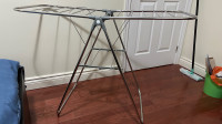 Moving sale) Clothes drying rack (foldable)