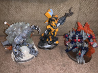 Transformers Optimus Prime, Megatron & Bumblebee Statues Figures