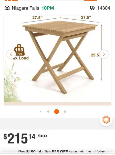 Vifah Bistro Table, View more