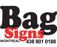 LAWN BAGS SIGNS