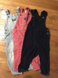 Fall weight overalls - 24mo.