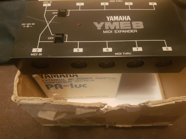 Yamaha  YME-8 Midi Expander new in box in Stereo Systems & Home Theatre in Calgary