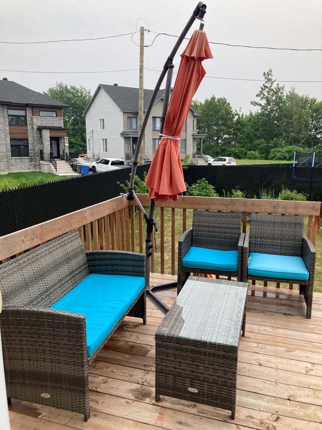 Ensemble meubles extérieurs achetés en 2022 Mobilier pour terrasse et