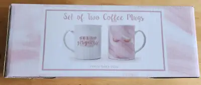 Set of Two Coffee Mugs, View more