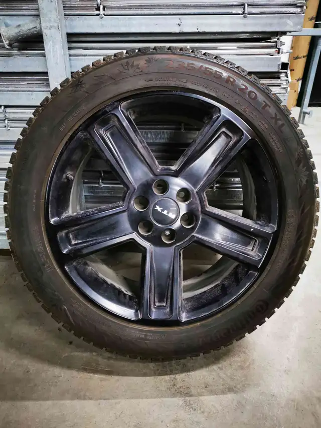 235/55R20 Continental IceContact Winter Tires w studs | Tires & Rims ...