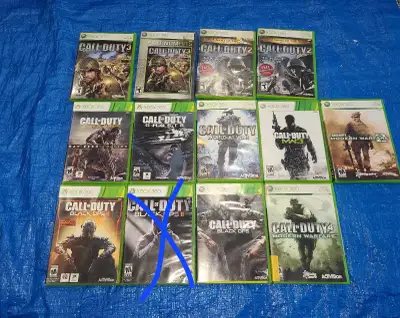 Call of Duty Games For Xbox 360!, View more