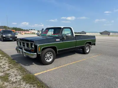 1-ton square body pickup in excellent cond. shows 75000 miles, no rust, 350/4speed standard trans, g...