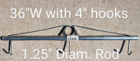 BRAND NEW Premium 36" Chain Link Fabric Stretcher Bar - 3 Hook