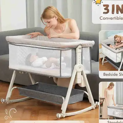 baby bassinet bedside sleeper, View more