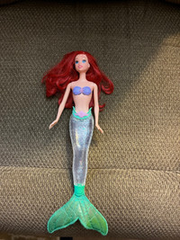 Little Mermaid barbie sized doll