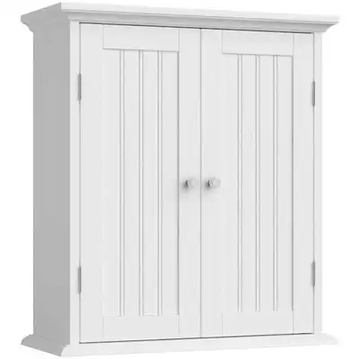 New White Bathroom Over The Toilet Wall Cabinet, View more
