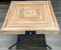 ZAK Recycled Teak Coffee Table 80 cm