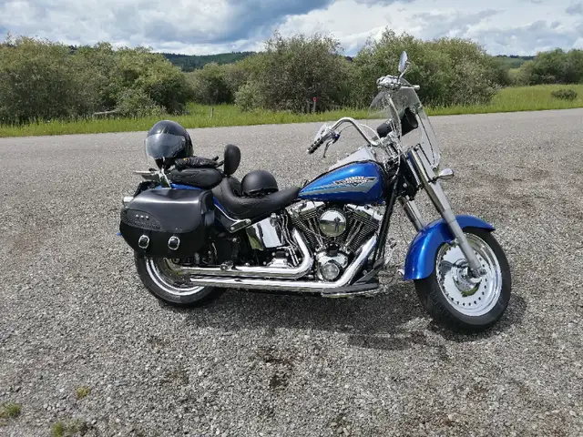2009 Harley Davidson Fatboy in Street, Cruisers & Choppers in Calgary - Image 10