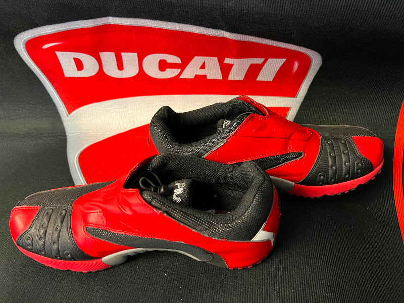 Ducati Fila sport riding shoes shifter pad grip on top runners | Other |  City of Toronto | Kijiji
