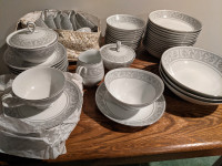 Pasta Bowls and Coffee Set