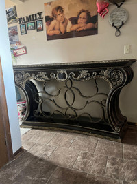 Mantel and coffee table