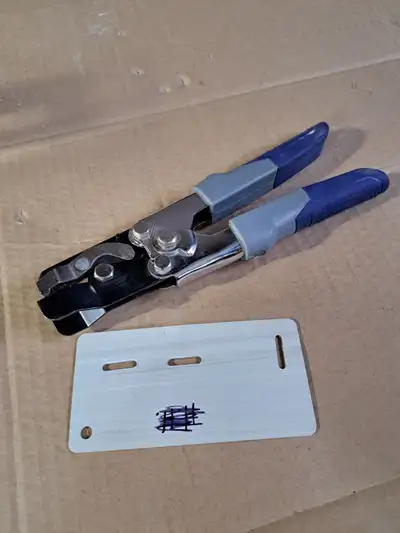 I realized I bought the wrong tool so I am getting rid of it. The tool works good on a vinyl siding...