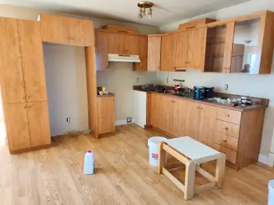 Beau grand 4-1/2 situé en bordure du fleuve. Disponible le 1 mars 2026 (présentement en rénovation)....