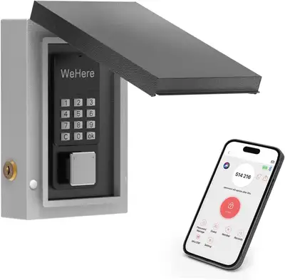 Boîte de verrouillage à clés extérieure, bluetooth ext/int NEUVE, View more