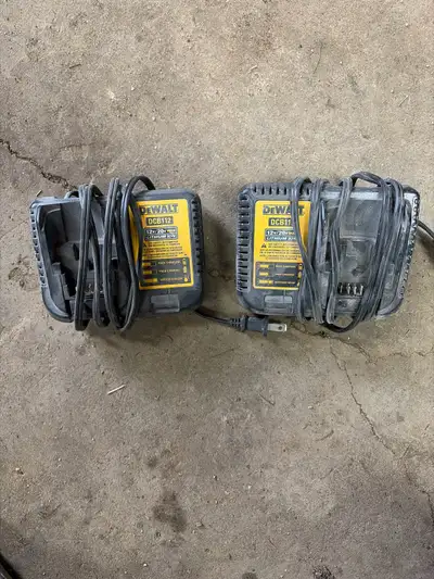 Dewalt chargeds, View more